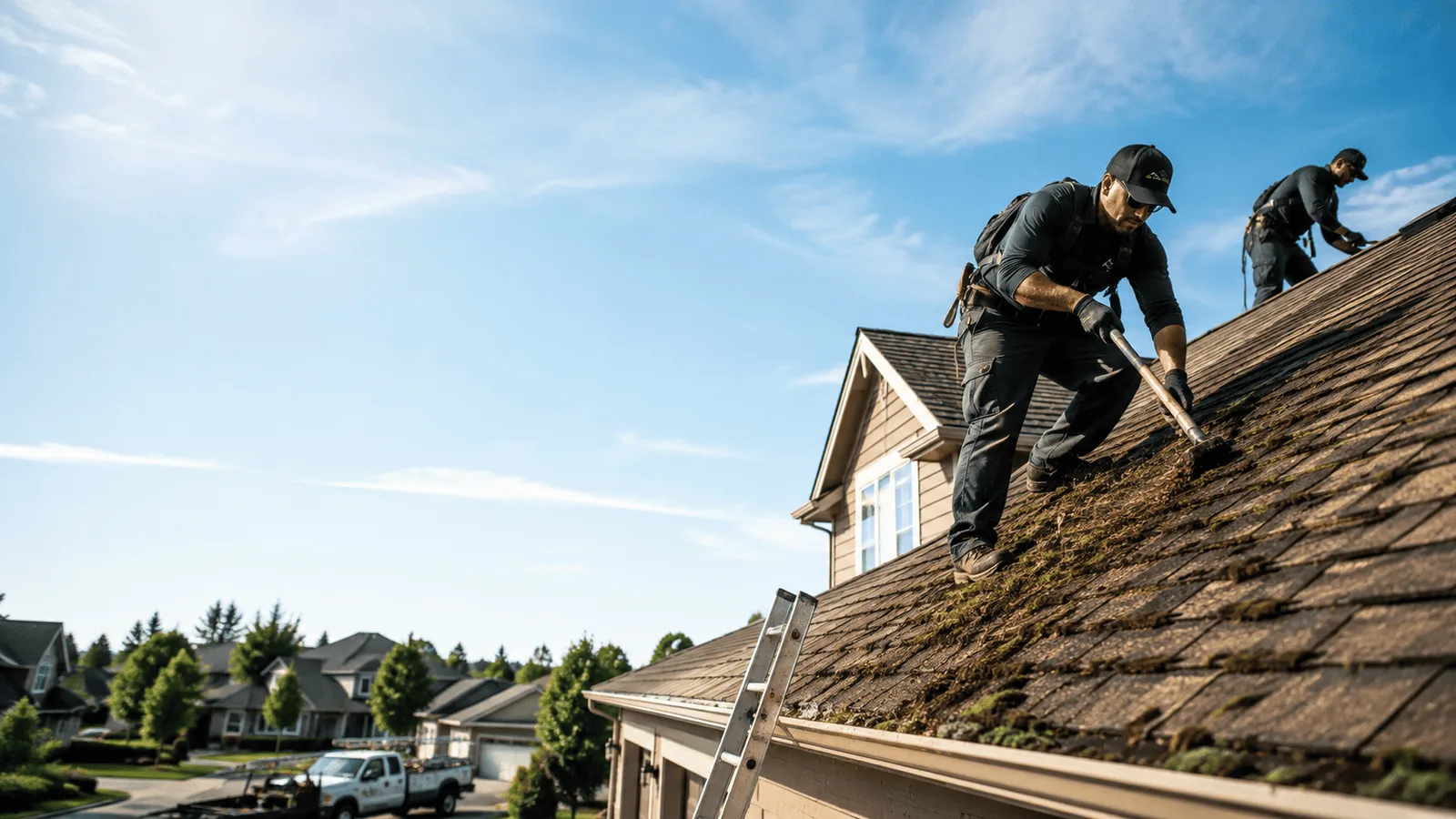 Roof Moss Removal in Milford, MA near me